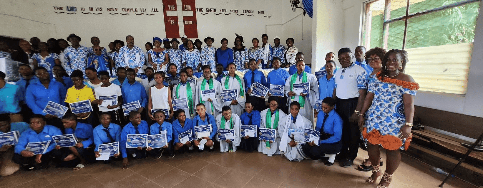 K-Care beneficiary receiving educational support