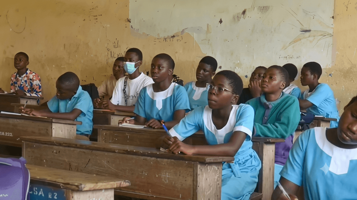 KUPEXSA members and students participating in an educational support activity